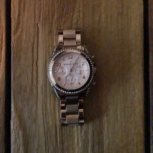 Rose Gold Michael Kors Watch